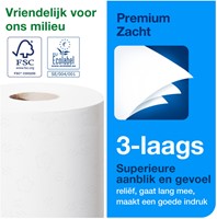 Toiletpapier Tork T4 Premium 3-laags 250 vel wit 110316-2