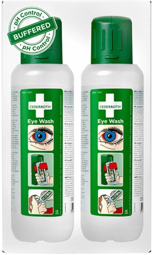Oogdouche Cederroth 500ml 2 stuks