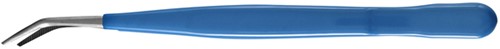 Knutselpincet Westcott 15.5cm soft grip blauw