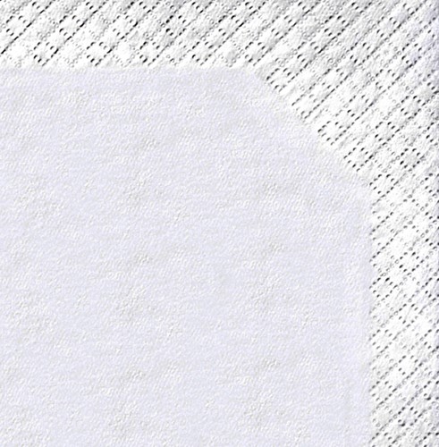 Zakdoek Satino Prestige 4-laags 15x10 vel wit 113940-3