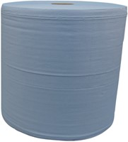 Poetspapier Katrin Industrial extra groot 3-laags 1000 vel blauw 464262-2