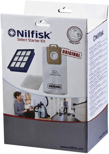 Stofzuigerzak Nilfisk Select starterkit 4 stuks