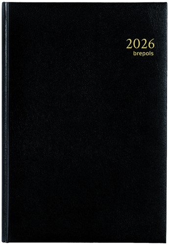 Agenda 2026 Brepols Minister Lima 1dag/1pagina zwart