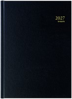 Agenda 2027 Brepols Bremax Santex A4 1dag/2pagina's 8 kolommen zwart