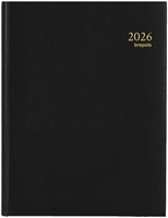 Agenda 2026 Brepols Timing Lima 7dagen/2pagina's viertalig zwart