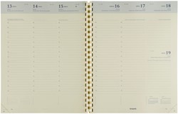 Agendavulling 2026 Brepols Concorde 7dagen/2pagina's crème