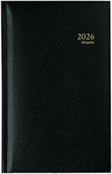 Agenda 2027 Brepols Interplan Lima 7dagen/2pagina's zwart