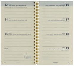 Agendavulling 2027 Brepols Interplan 7dagen/2pagina's 6-talig