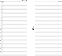 Organizer Succes Cadiz inclusief Standaard inhoud 2026 sluitclip bruin-2