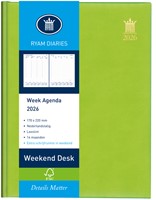 Agenda 2026 Ryam Weekplan Weekend Desk Lazio 7dagen/2pagina's assorti