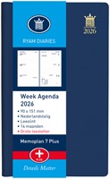 Agenda 2027 Ryam Memoplan 7 Plus Mundior 7dagen/2pagina's assorti