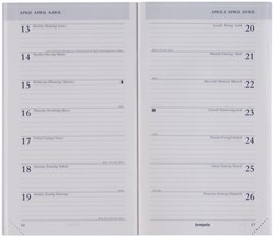 Agendavulling 2027 Brepols Breplan 7dagen/1pagina