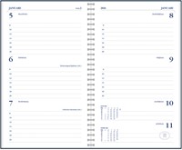 Agenda 2026 Ryam Memoplan 7 Suprema ringplasic 7dagen/2pagina's bordeaux-2