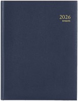 Agenda 2026 Brepols Timing Lima 7dagen/2pagina's viertalig blauw