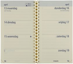 Agendavulling 2027 Brepols Optivision Pocket 7dagen/2pagina's