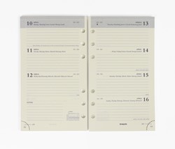 Agendavulling 2027 Brepols Brefax 17 7dagen/2pagina's