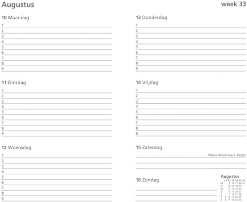 Schoolagenda 2026-2027 Ryam Cursus DeLuxe 7dagen/2pagina's zwart-3