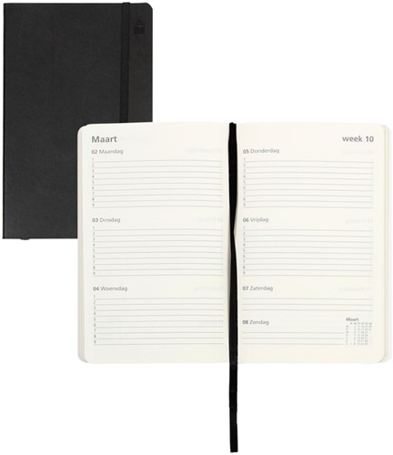 Schoolagenda 2026-2027 18mnd Ryam Studie 7dagen/2pagina's zwart-3