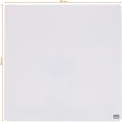 Whiteboard Nobo tegel 36x36cm wit magnetisch