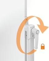 Whiteboard Nobo kantelbord mobiele 90x120cm staal-3