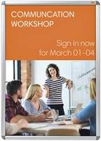 Kliklijst Nobo Premium Plus 70x100cm aluminium-2