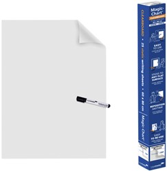 Magic-Chart Legamaster Whiteboard 600x800mm transparant 25 vel