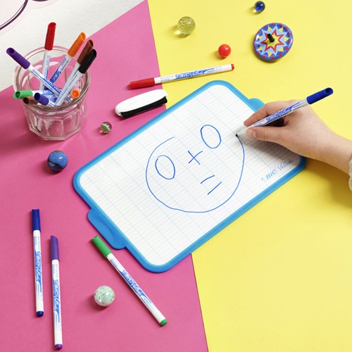 Whiteboardmarker Bic Velleda 1721 rond fijn zwart-2