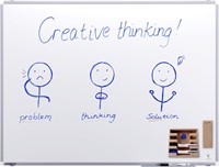 Whiteboard Legamaster Premium+ 90x120cm magnetisch emaille-2