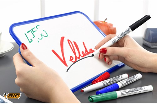 Whiteboardmarker Bic Velleda 1748 rond medium assorti blister à 8st-3