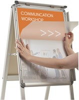 Stoepbord Nobo A2 47,5x89cm met kliklijst-1