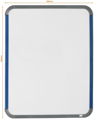 Whiteboard Nobo Slim Line 28x36cm wit-2