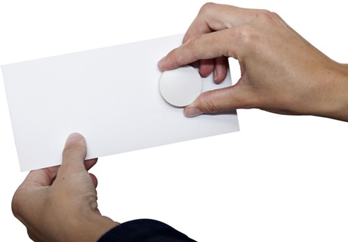 Magneet MAUL Solid 38mm 2500gr wit 10 stuks-3