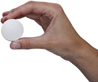 Magneet MAUL Solid 38mm 2500gr wit 10 stuks-1