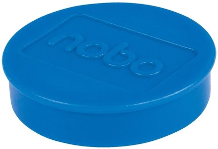 Magneet Nobo 38mm blauw 4 stuks-2