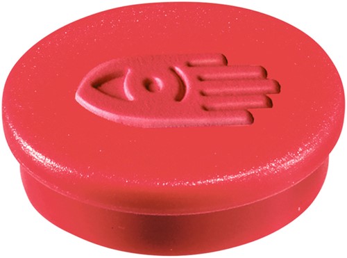 Magneet Legamaster 30mm 850gr rood 4 stuks-2