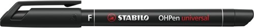 Viltstift STABILO OHpen 842/46 permanent rond fijn zwart-2