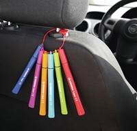 Viltstift STABILO Cappi 168/12 medium assorti etui à 12 stuks-2