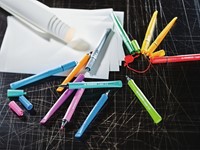 Viltstift STABILO Cappi 168/12 Arty medium assorti etui à 12 stuks-2