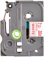 Labeltape Brother P-touch TZe-222 standaard 9mm rood op wit-2