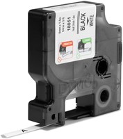 Labeltape Dymo Rhino industrieel krimpkous 6mm zwart op wit-2