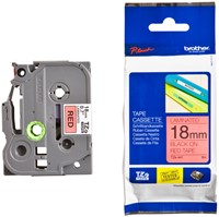 Labeltape Brother P-touch TZe-441 standaard 18mm zwart op rood-3