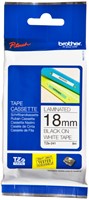 Labeltape Brother P-touch TZe-241 standaard 18mm zwart op wit