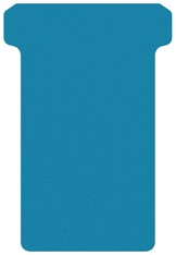T-kaart Djois formaat 2 48mm blauw 100 stuks
