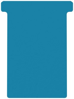 T-kaart Djois formaat 3 77mm blauw 100 stuks
