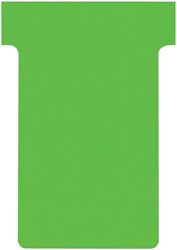 T-kaart Nobo nr.2 48mm groen 100 stuks