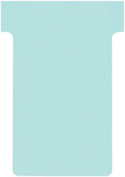 T-kaart Nobo nr.2 48mm blauw 100 stuks