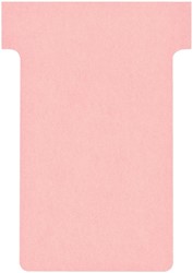 T-kaart Nobo nr.2 48mm roze 100 stuks