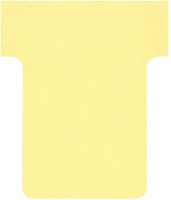 T-kaart Nobo nr. 1.5 36mm geel 100 stuks