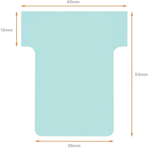 T-kaart Nobo nr 1.5 36mm blauw 100 stuks-2