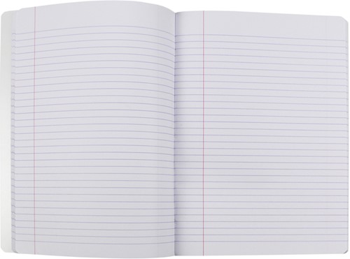 Schrift Oxford School A4 lijn 120 pagina's 80gr assorti-2